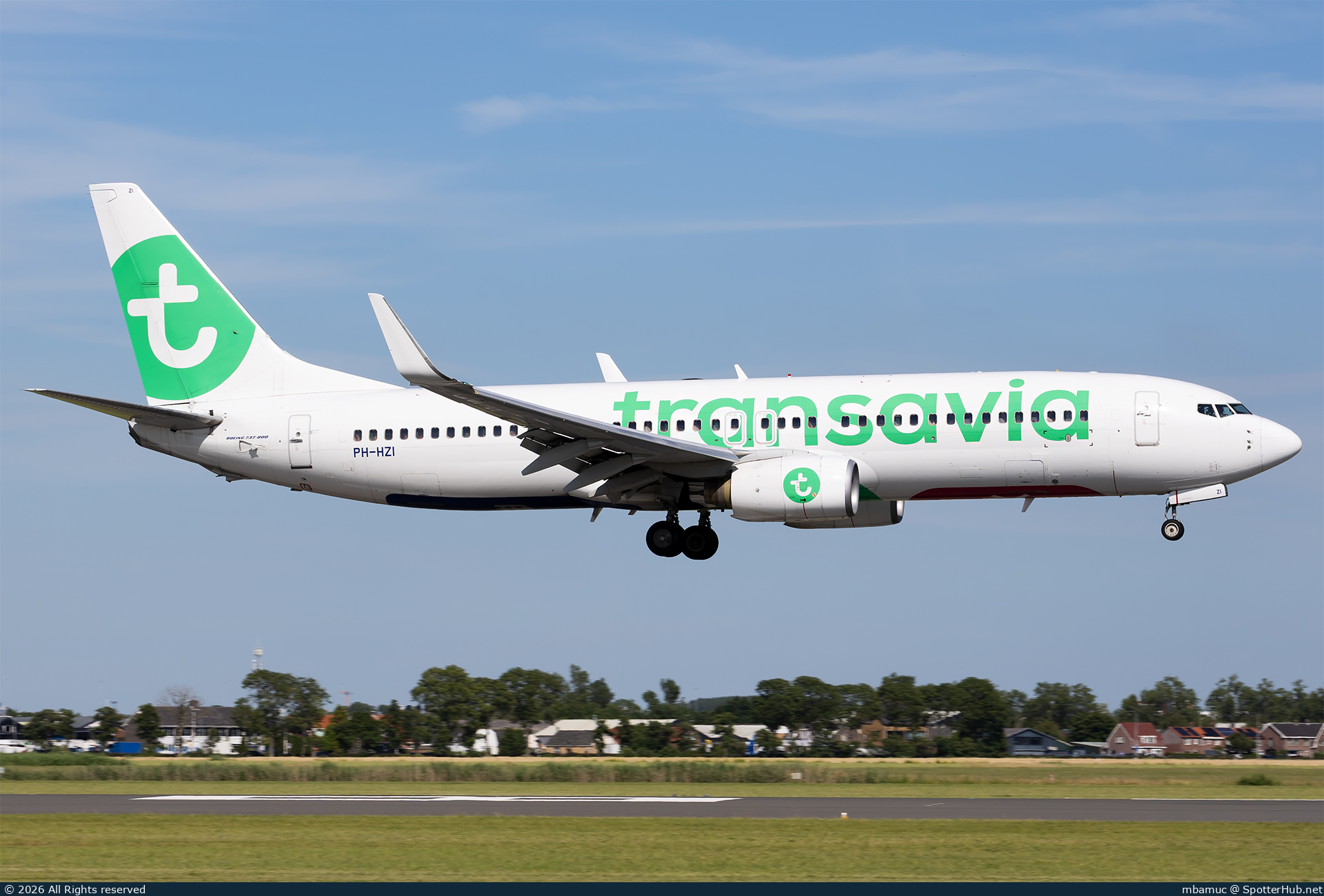 Photo of PH-HZI - Boeing 737-8K2 operated by Transavia