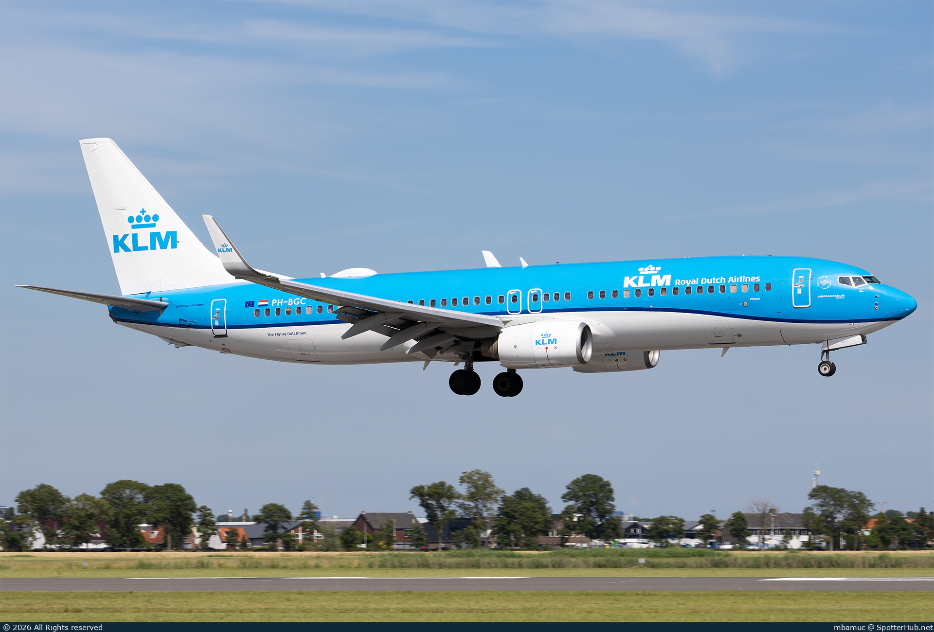 Photo of PH-BGC - Boeing 737-8K2 operated by KLM Royal Dutch Airlines