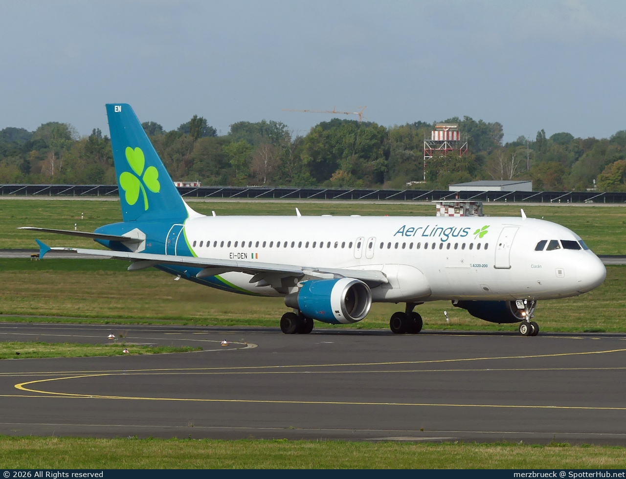 Photo of EI-DEN - Airbus A320-214 operated by Aer Lingus