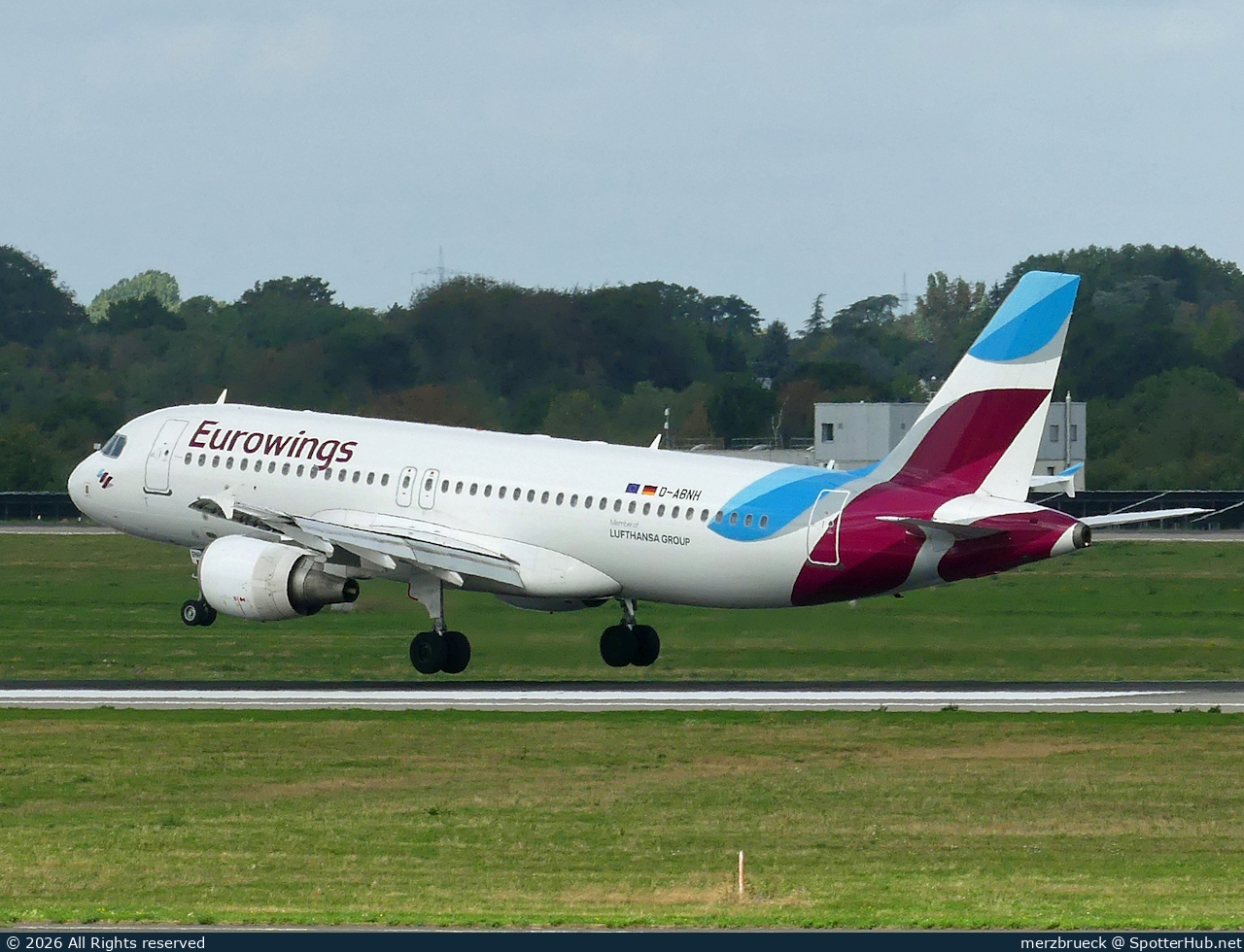 Photo of D-ABNH - Airbus A320-214 operated by Eurowings