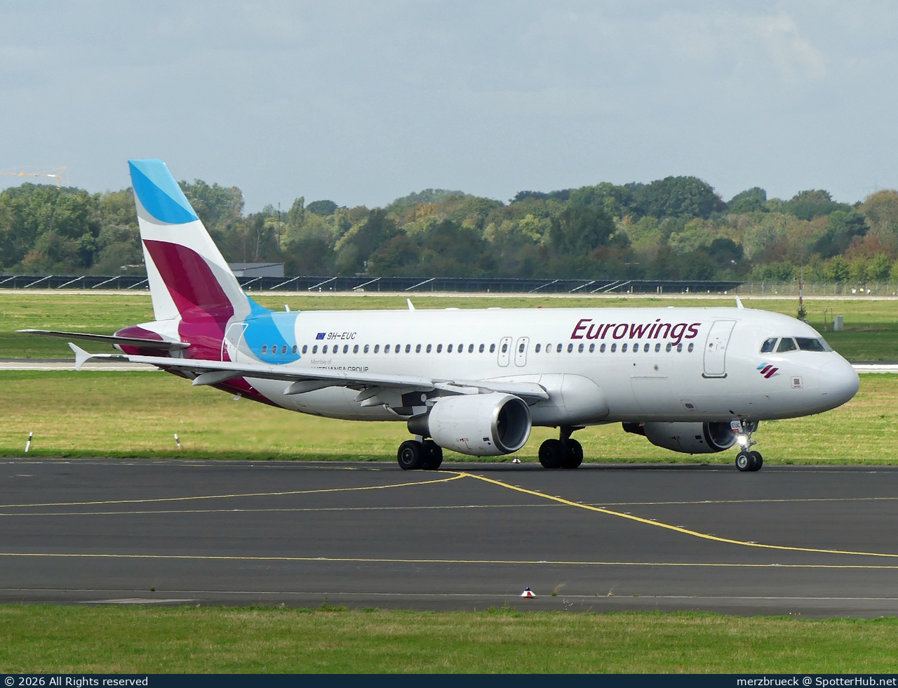 Photo of 9H-EUC - Airbus A320-214 operated by Eurowings Europe Malta