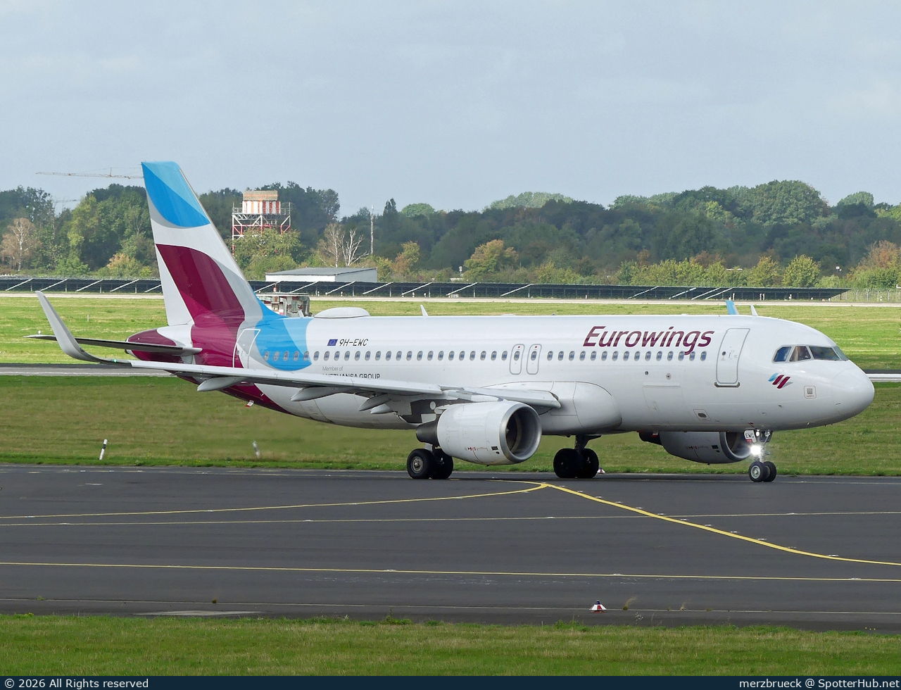 Photo of 9H-EWC - Airbus A320-214 operated by Eurowings Europe Malta