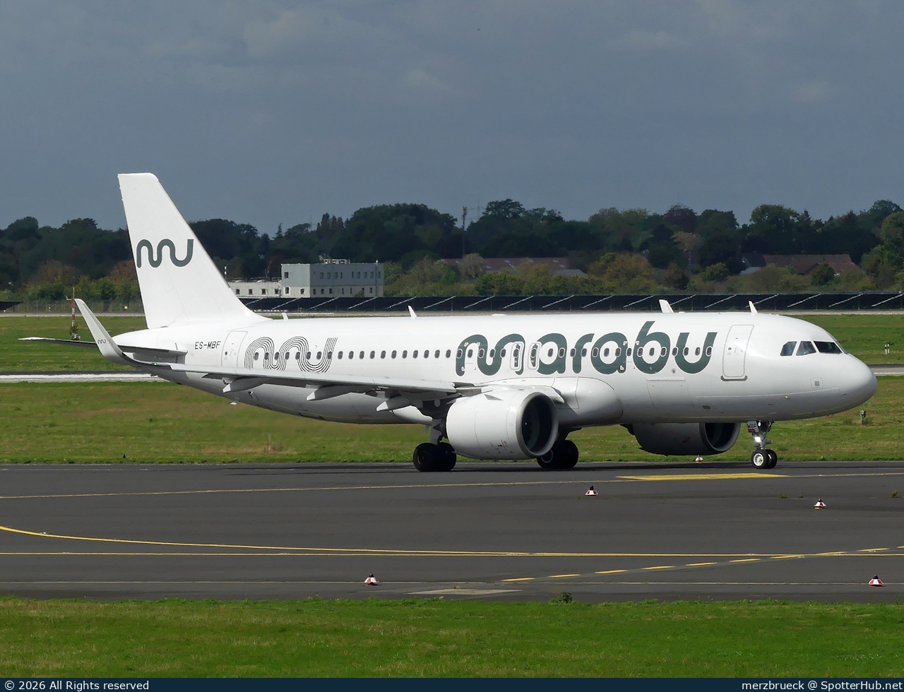 Photo of ES-MBF - Airbus A320-271N operated by Marabu Airlines