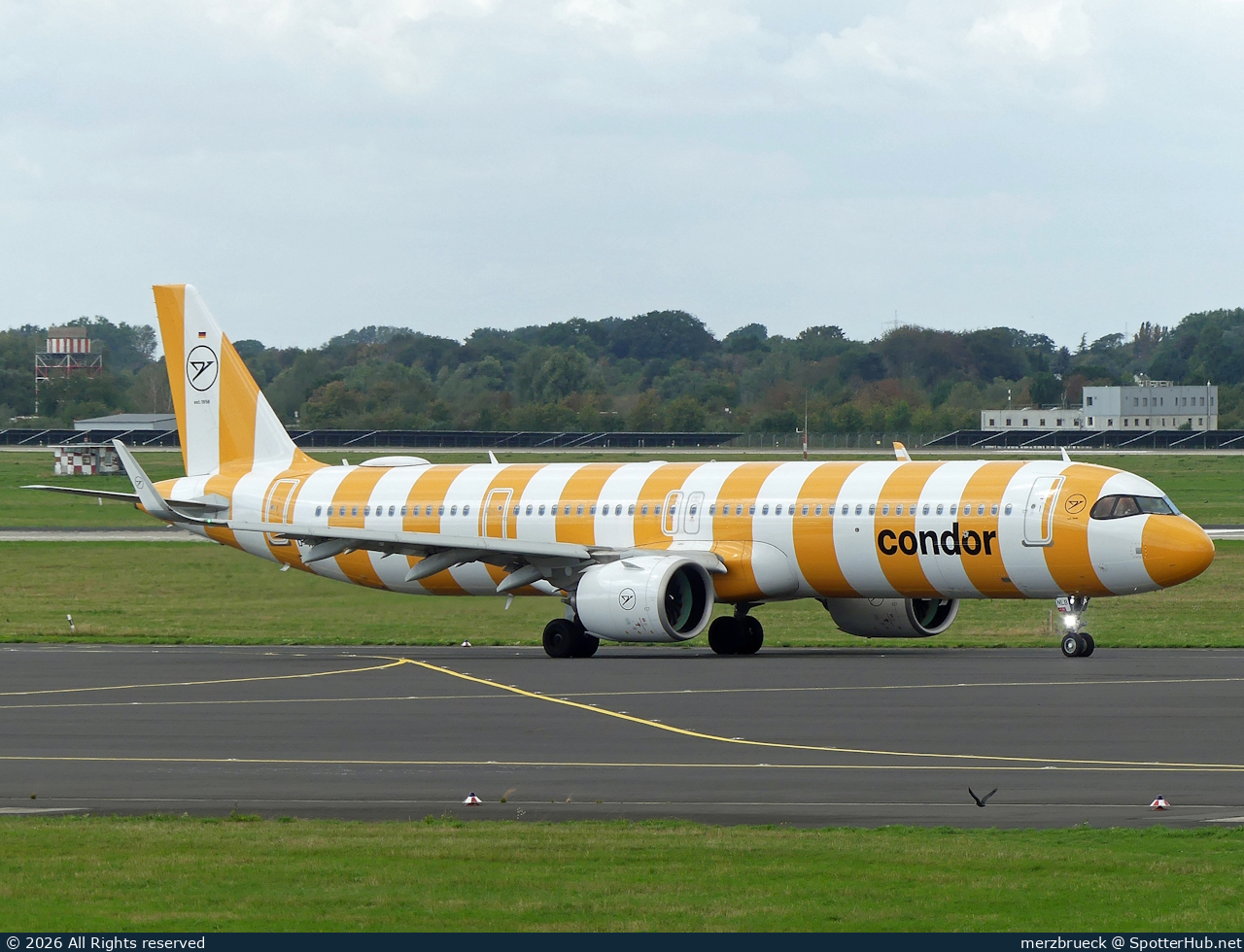 Photo of D-ANLB - Airbus A321-271NX operated by Condor