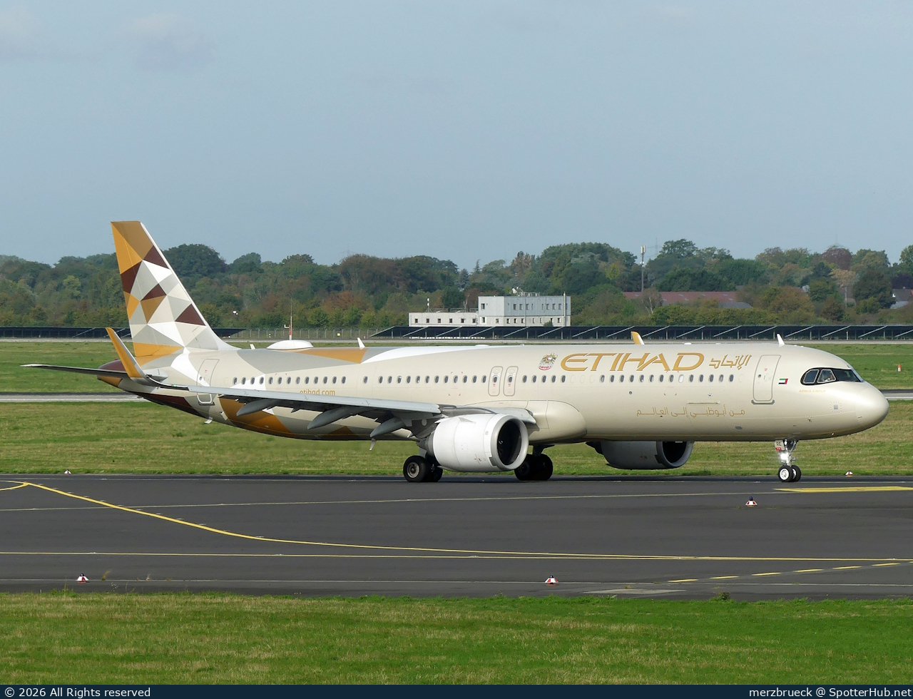 Photo of A6-LRE - Airbus A321-251NX operated by Etihad Airways