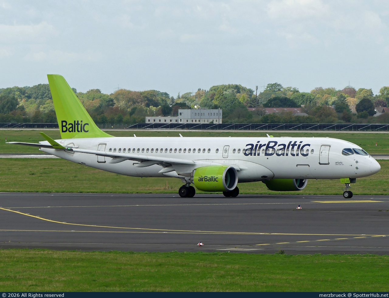 Photo of YL-CSE - Airbus A220-300 operated by airBaltic