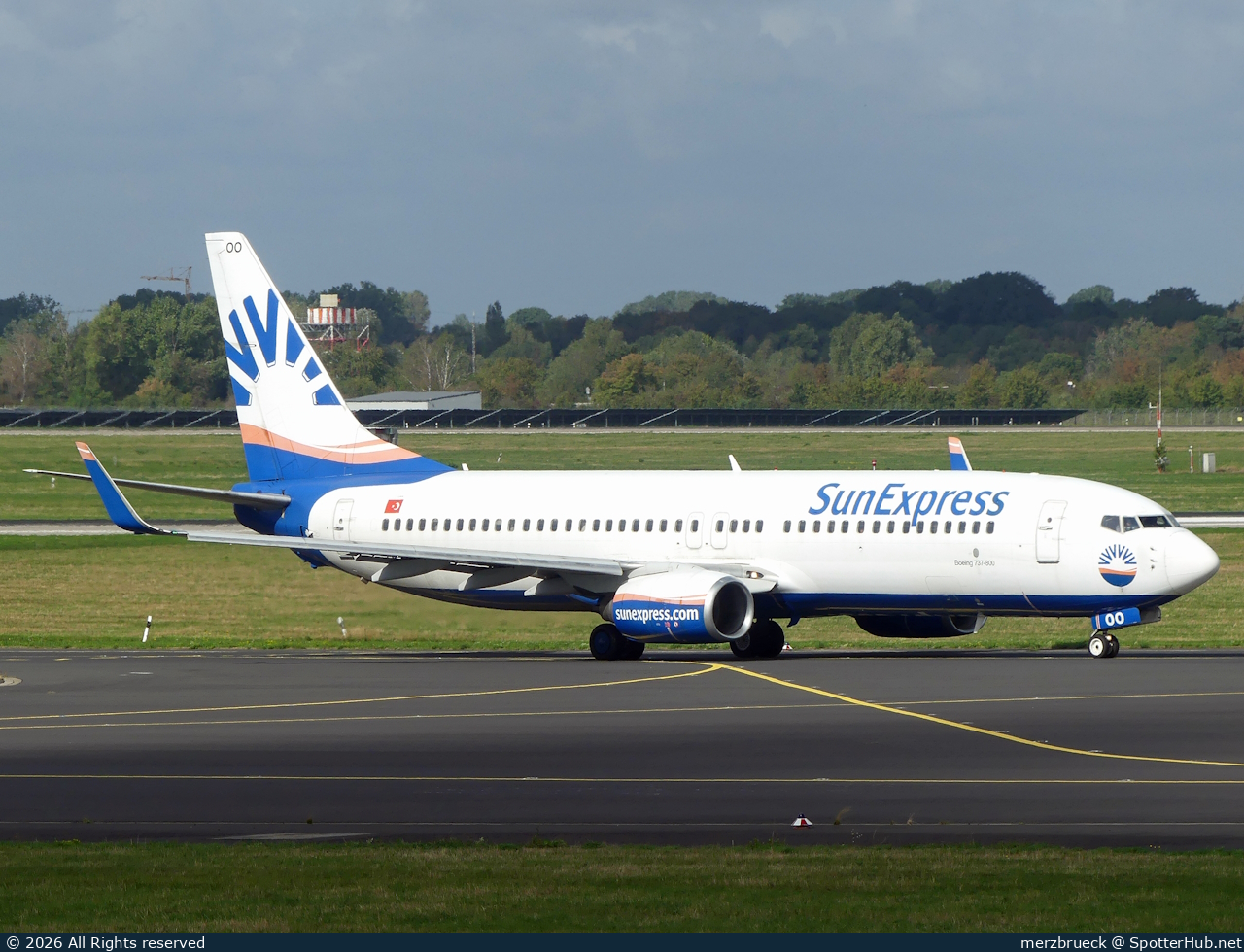 Photo of TC-SOO - Boeing 737-8AS operated by SunExpress