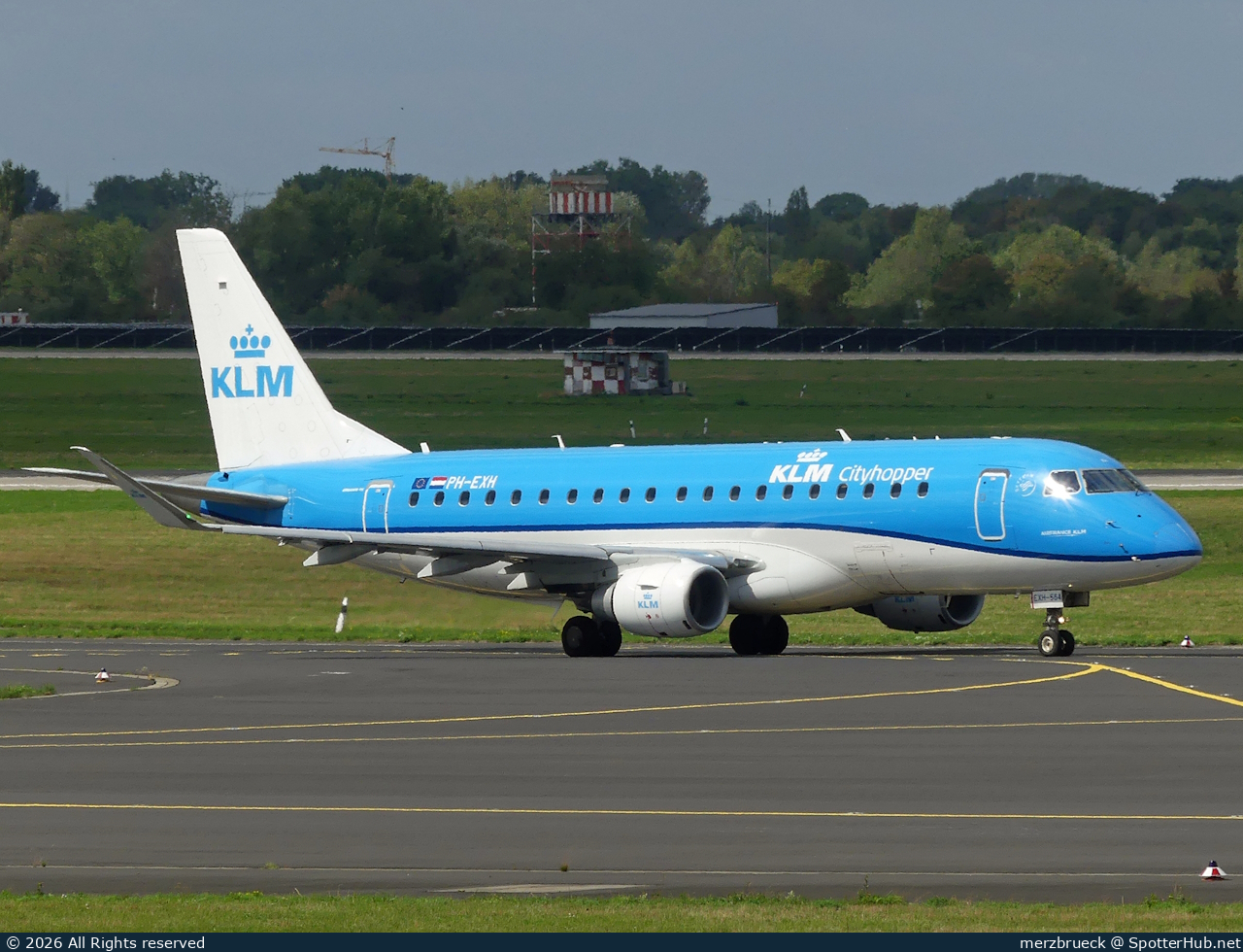 Photo of PH-EXH - Embraer ERJ-175STD operated by KLM Cityhopper