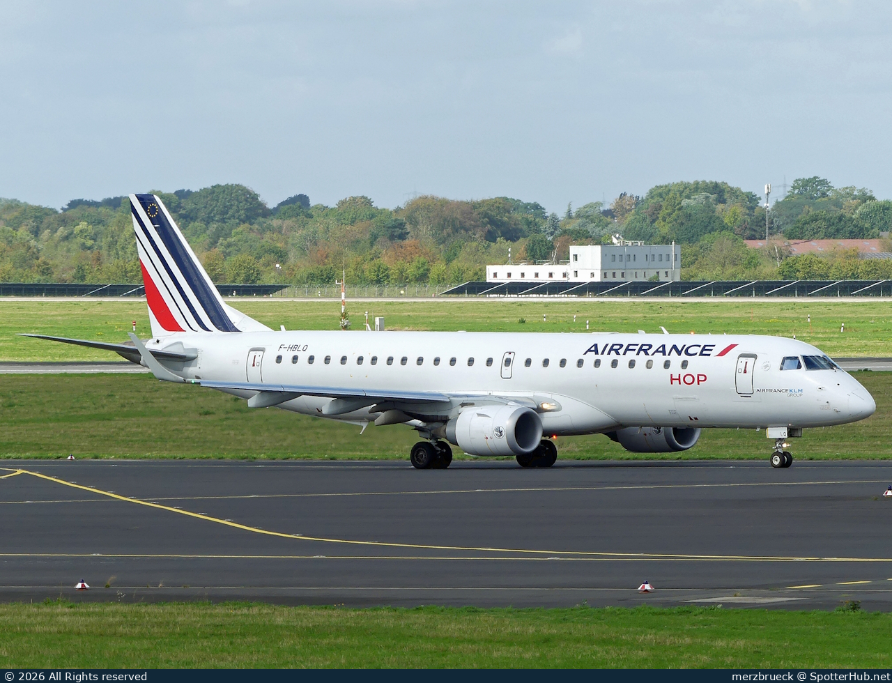 Photo of F-HBLQ - Embraer ERJ-190STD operated by Air France HOP