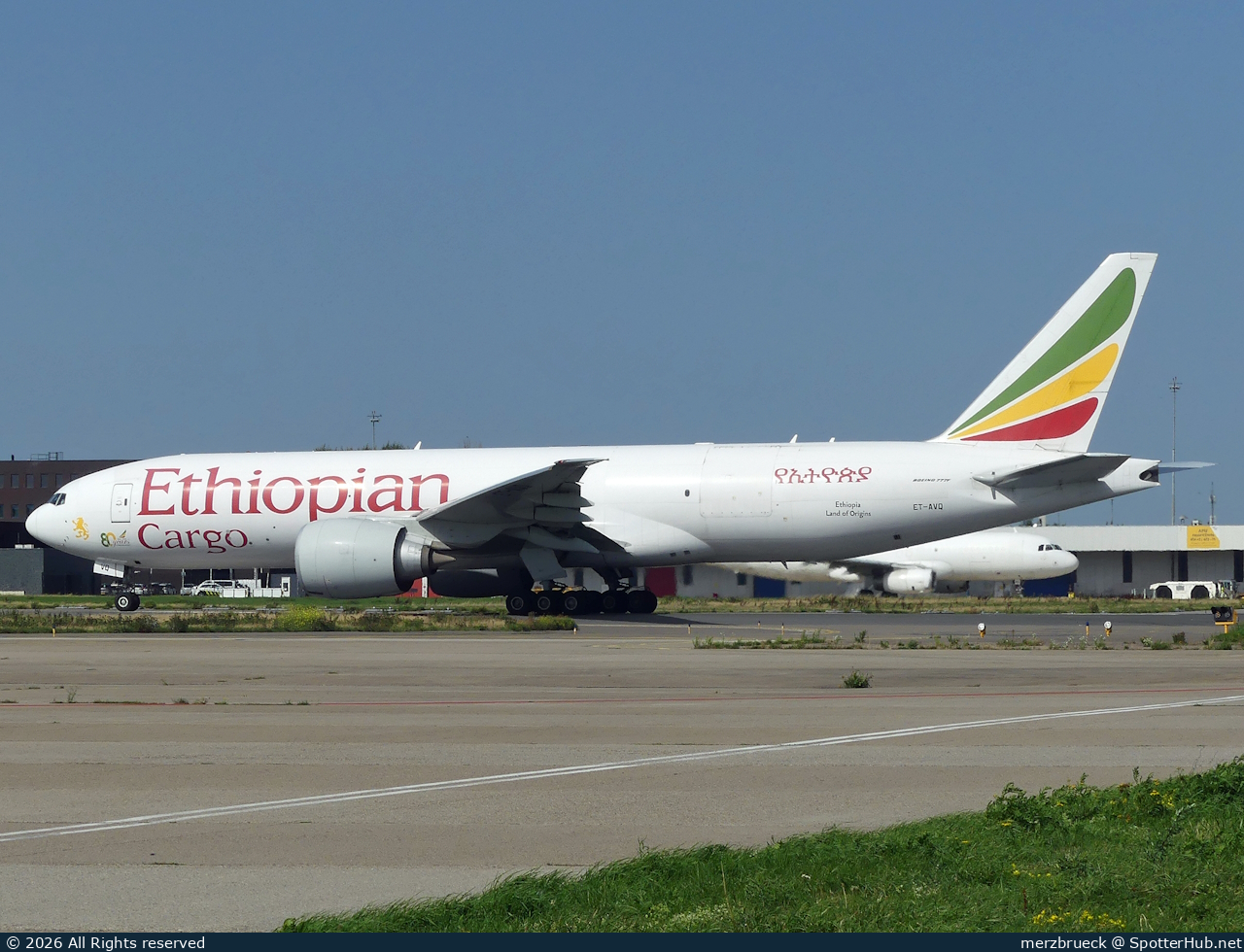 Photo of ET-AVQ - Boeing 777-FDZ operated by Ethiopian Airlines Cargo