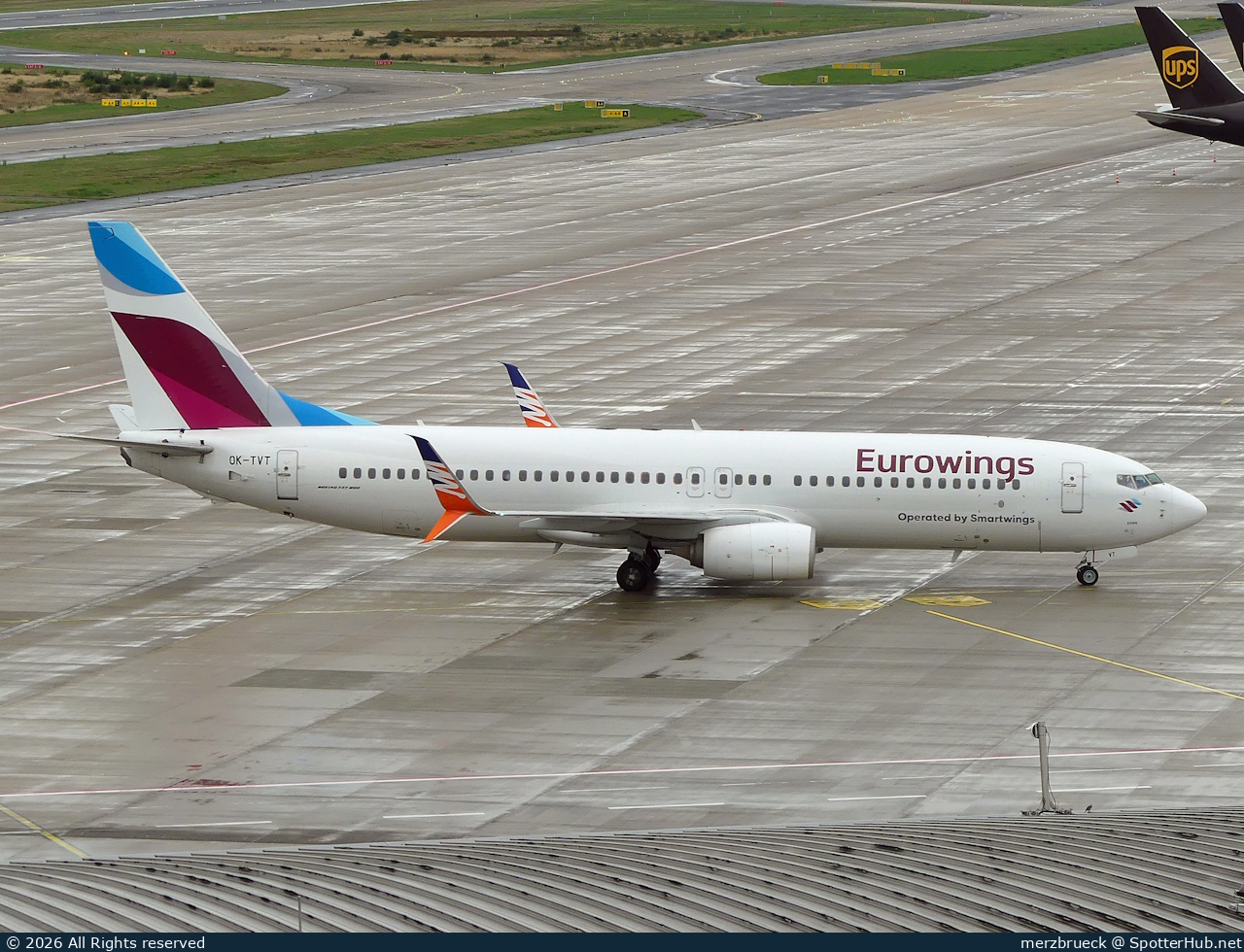 Photo of OK-TVT - Boeing 737-86N operated by Eurowings (opb SmartWings)