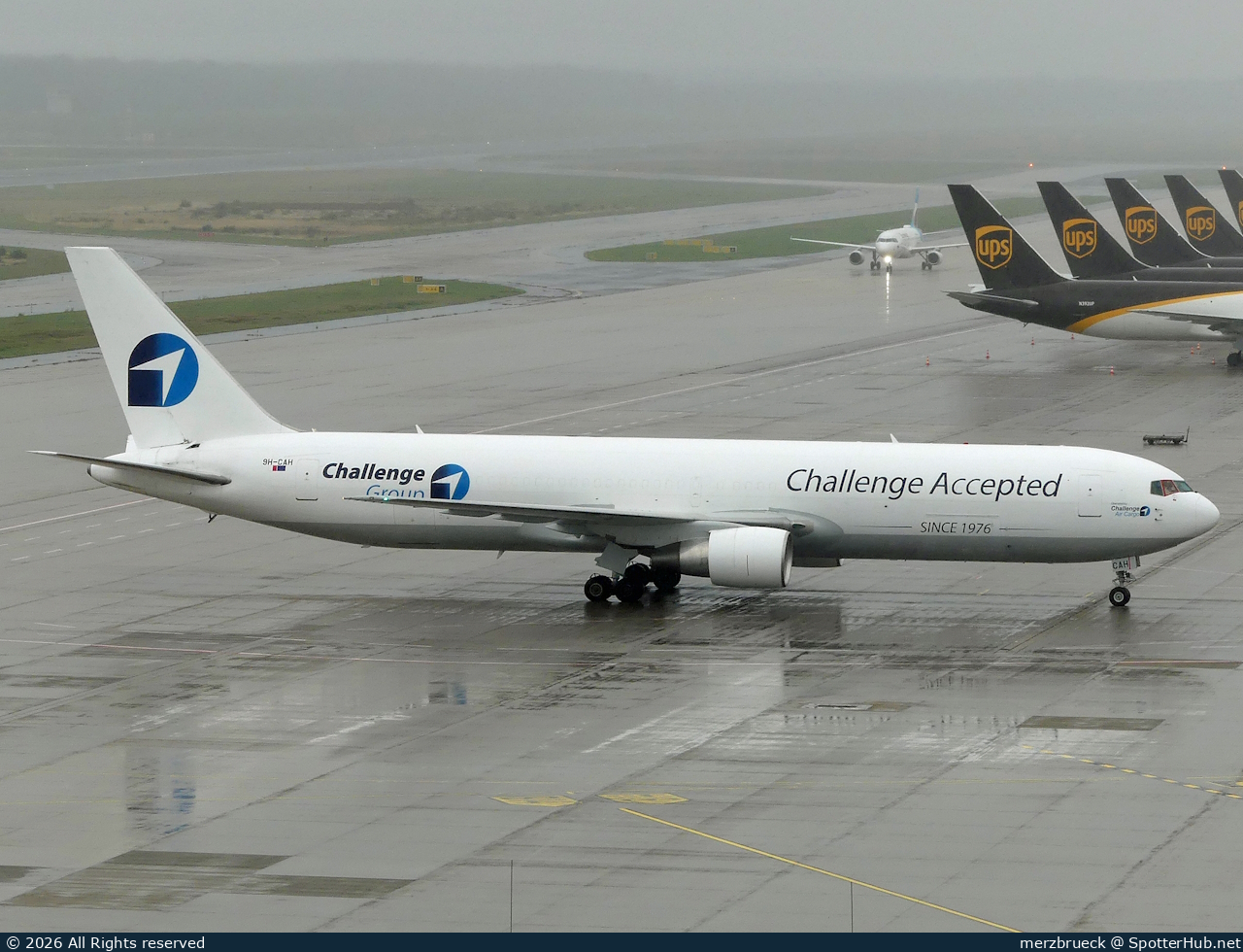 Photo of 9H-CAH - Boeing 767-3G5(ER)(BDSF) operated by Challenge Airlines MT
