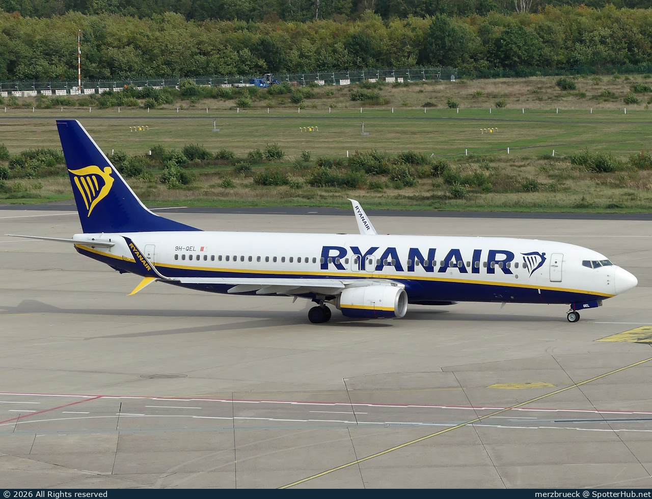 Photo of 9H-QEL - Boeing 737-8AS operated by Ryanair (opb Malta Air)