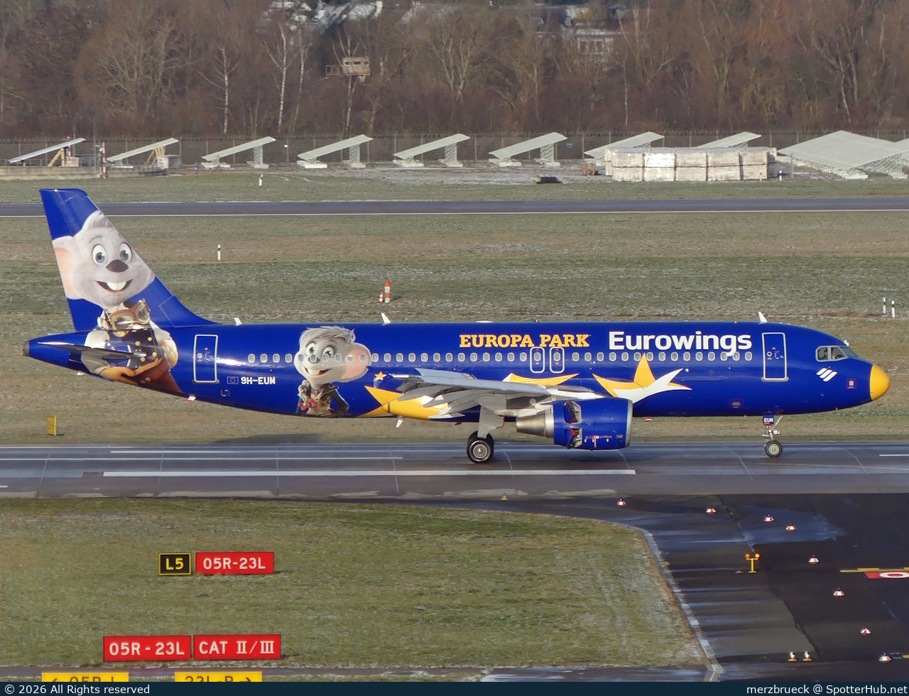 Photo of 9H-EUM - Airbus A320-214 operated by Eurowings Europe Malta