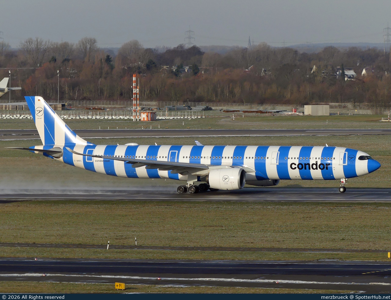 Photo of D-ANRC - Airbus A330-941 operated by Condor