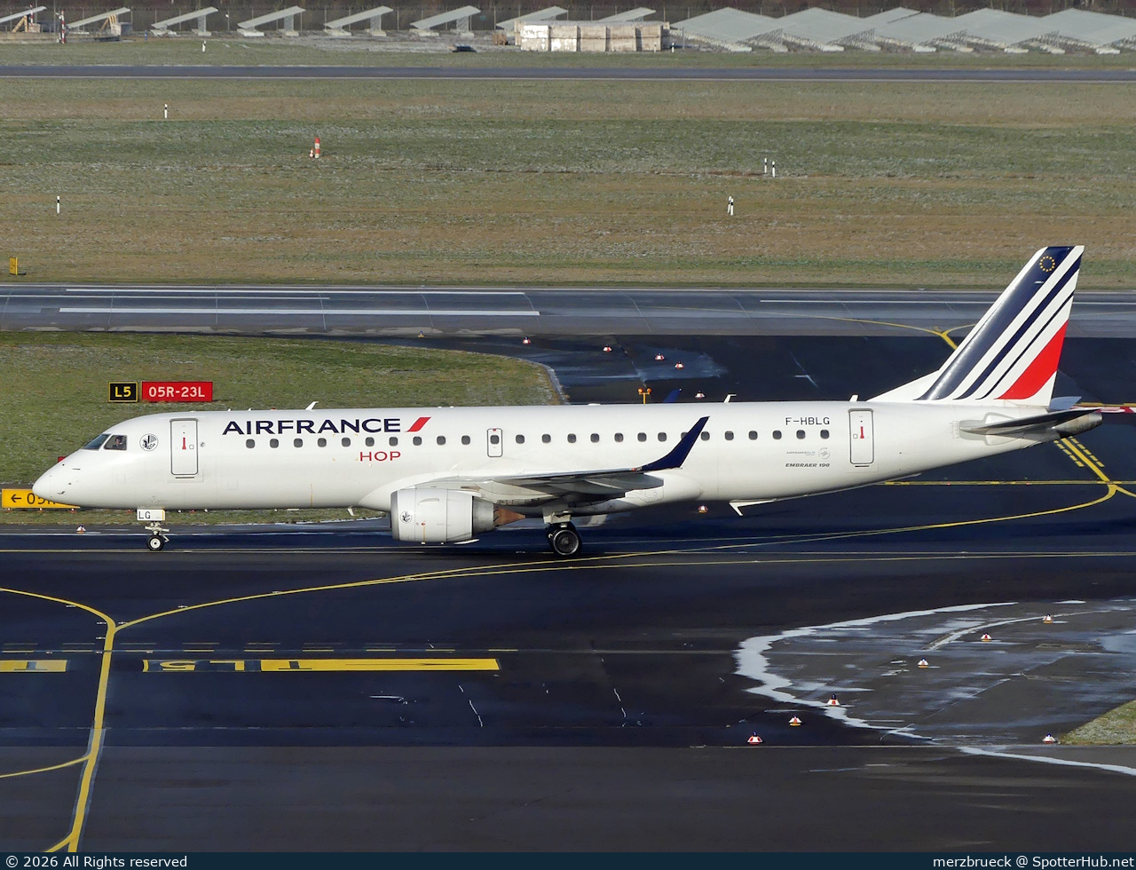 Photo of F-HBLG - Embraer ERJ-190STD operated by Air France HOP