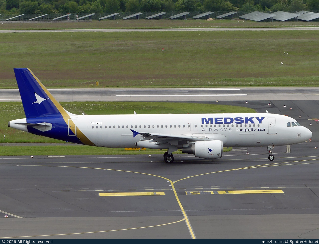 Photo of 9H-MSB - Airbus A320-214 operated by Medsky Airways (opb Malta MedAir)
