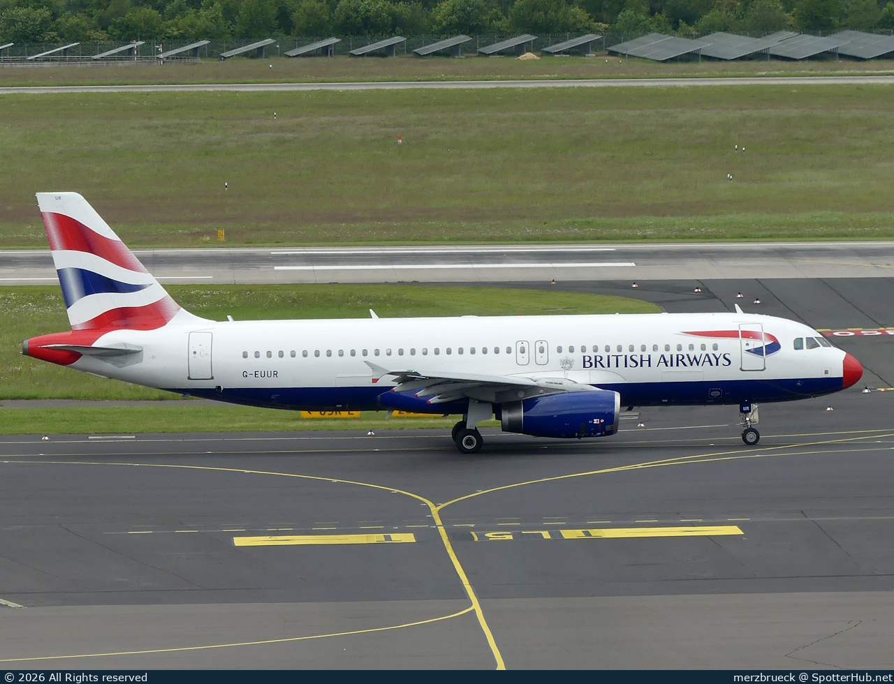 Photo of G-EUUR - Airbus A320-232 operated by British Airways