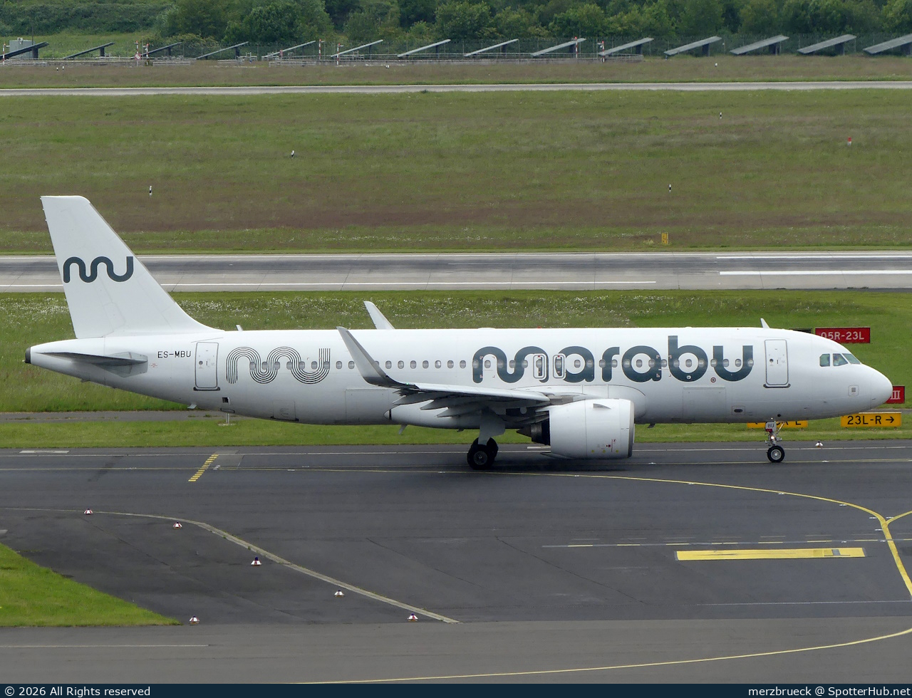 Photo of ES-MBU - Airbus A320-271N operated by Marabu Airlines