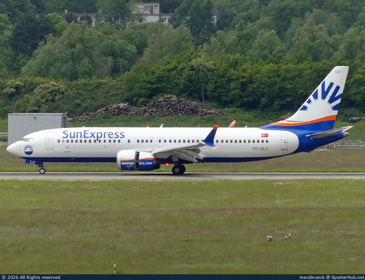 Photo of TC-SLC - Boeing 737 MAX 8 operated by SunExpress