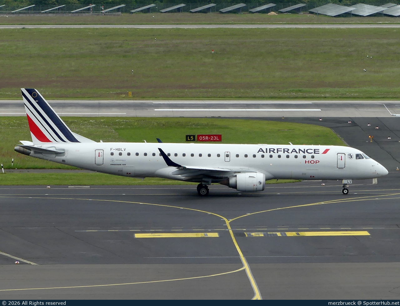 Photo of F-HBLV - Embraer ERJ-190STD operated by Air France HOP
