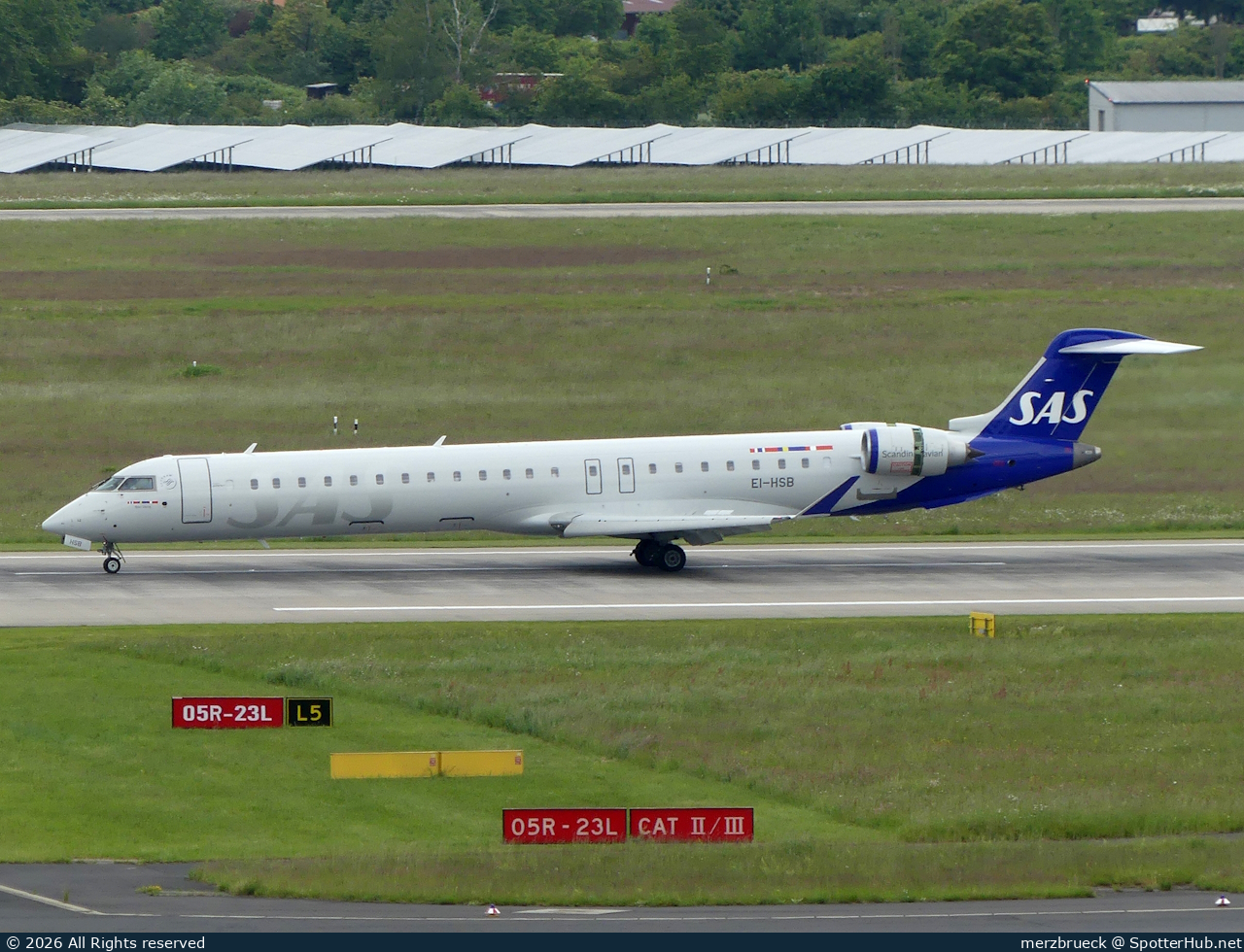 Photo of EI-HSB - Bombardier CRJ-900LR operated by SAS Scandinavian Airlines (opb CityJet)