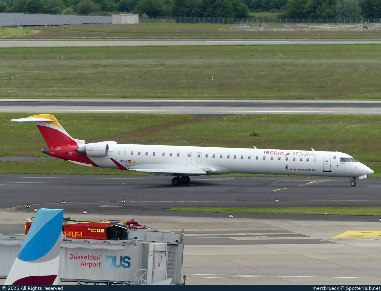 Photo of EC-MNQ - Bombardier CRJ-1000 operated by Iberia Regional (opb Air Nostrum)