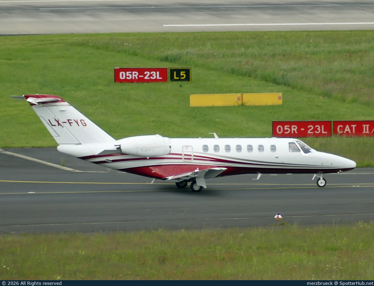 Photo of LX-FYG - Cessna 525B CitationJet CJ3+ operated by Flying Group Luxembourg