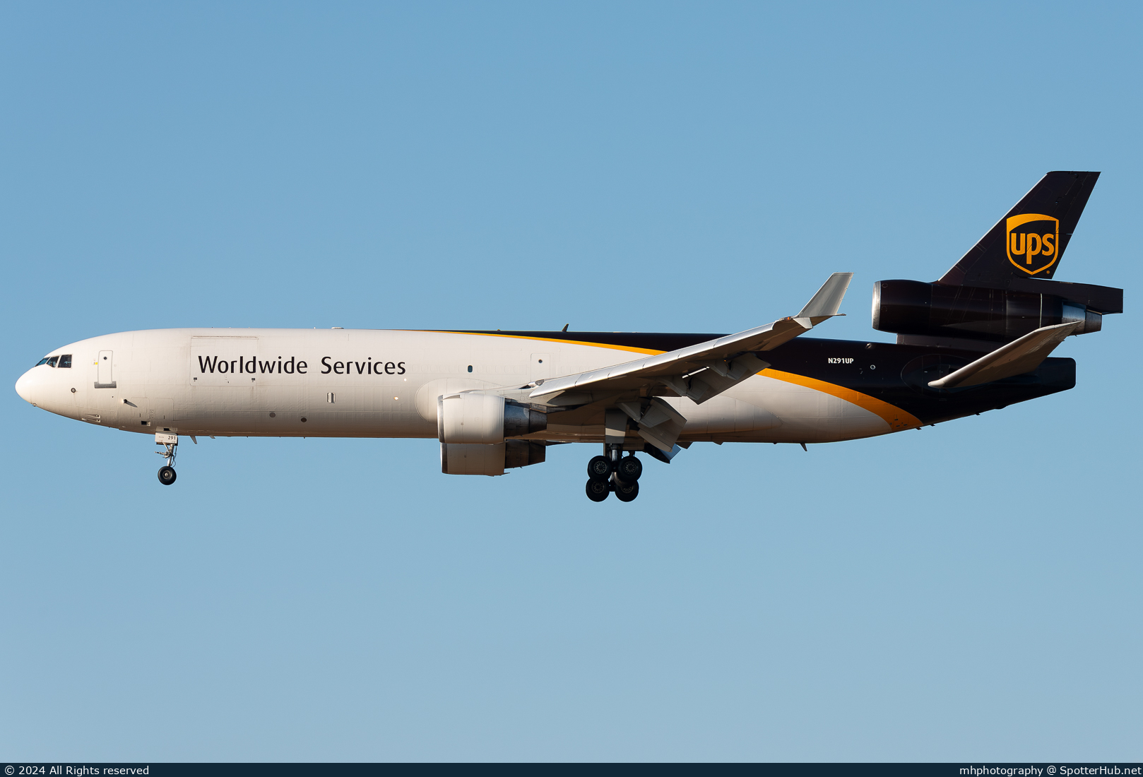 Photo of N291UP - McDonnell Douglas MD-11(F) operated by UPS United Parcel Service