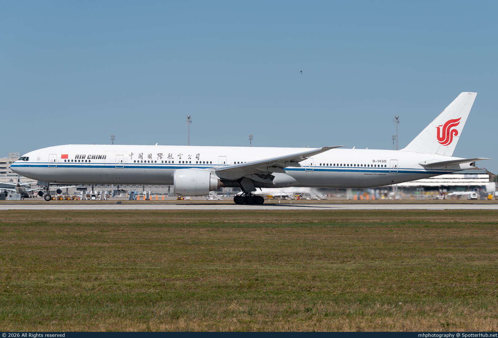Photo of B-1430 - Boeing 777-39L(ER) operated by Air China