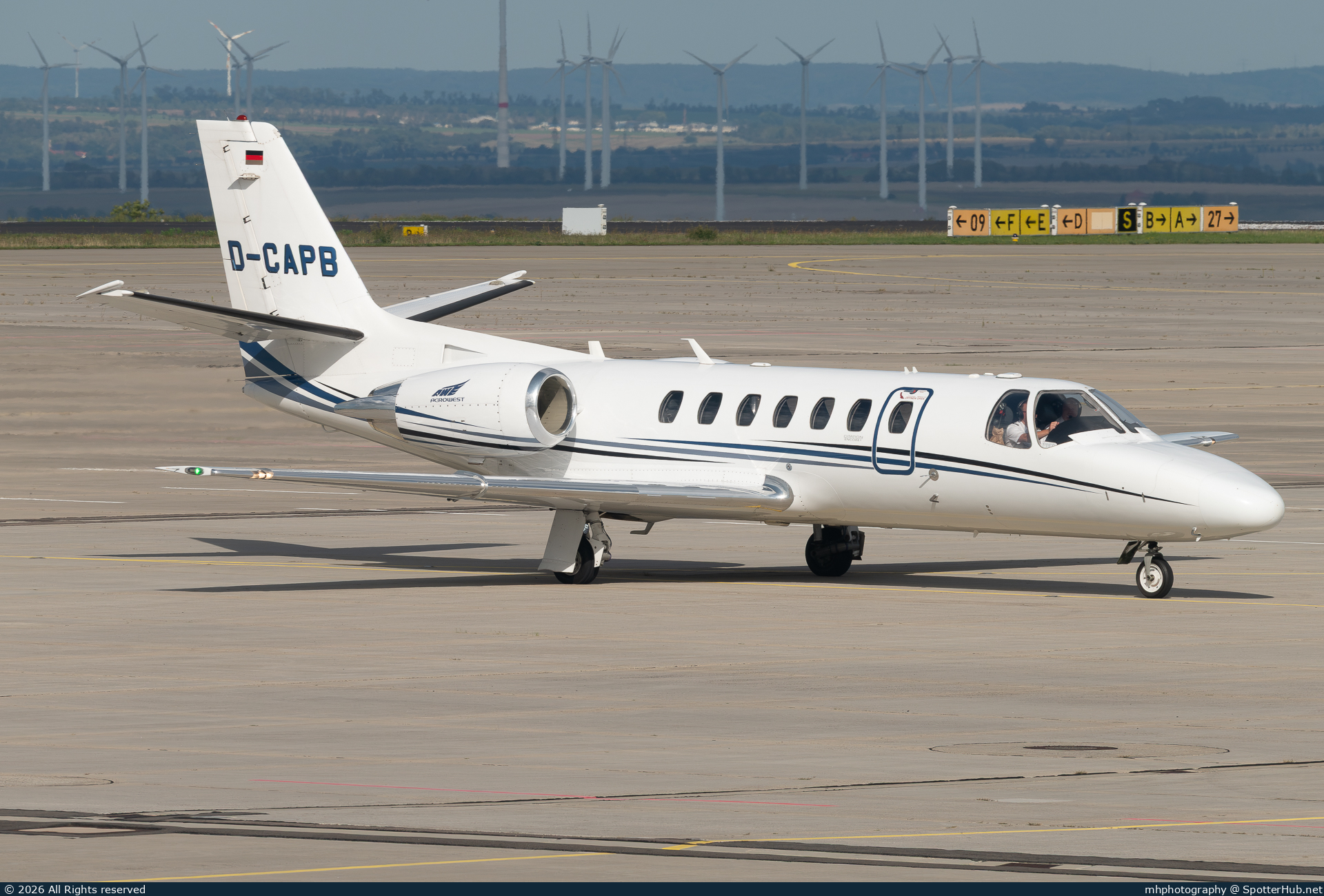 Photo of D-CAPB - Cessna 560 Citation Encore+ operated by Aerowest