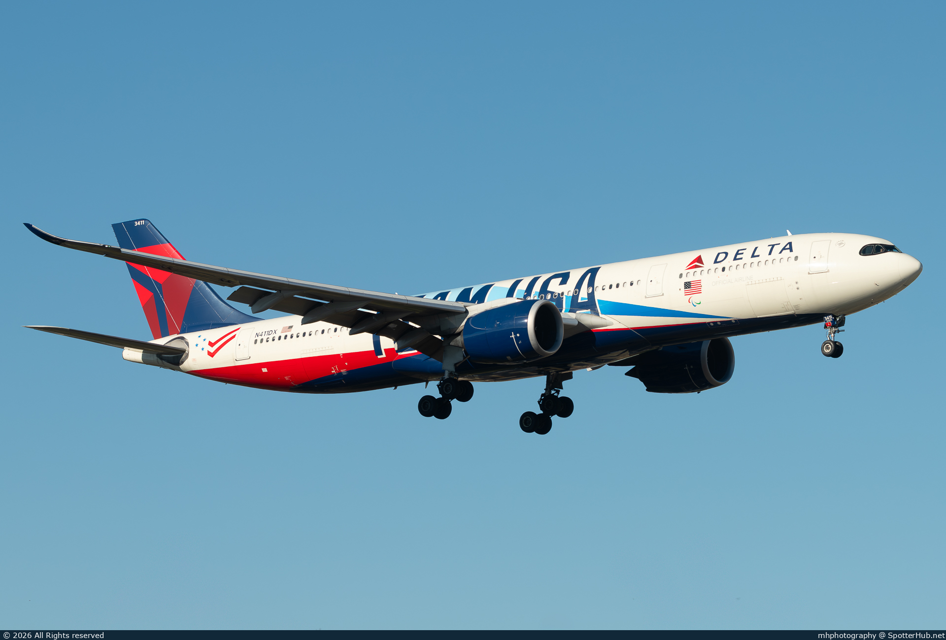Photo of N411DX - Airbus A330-941 operated by Delta Air Lines