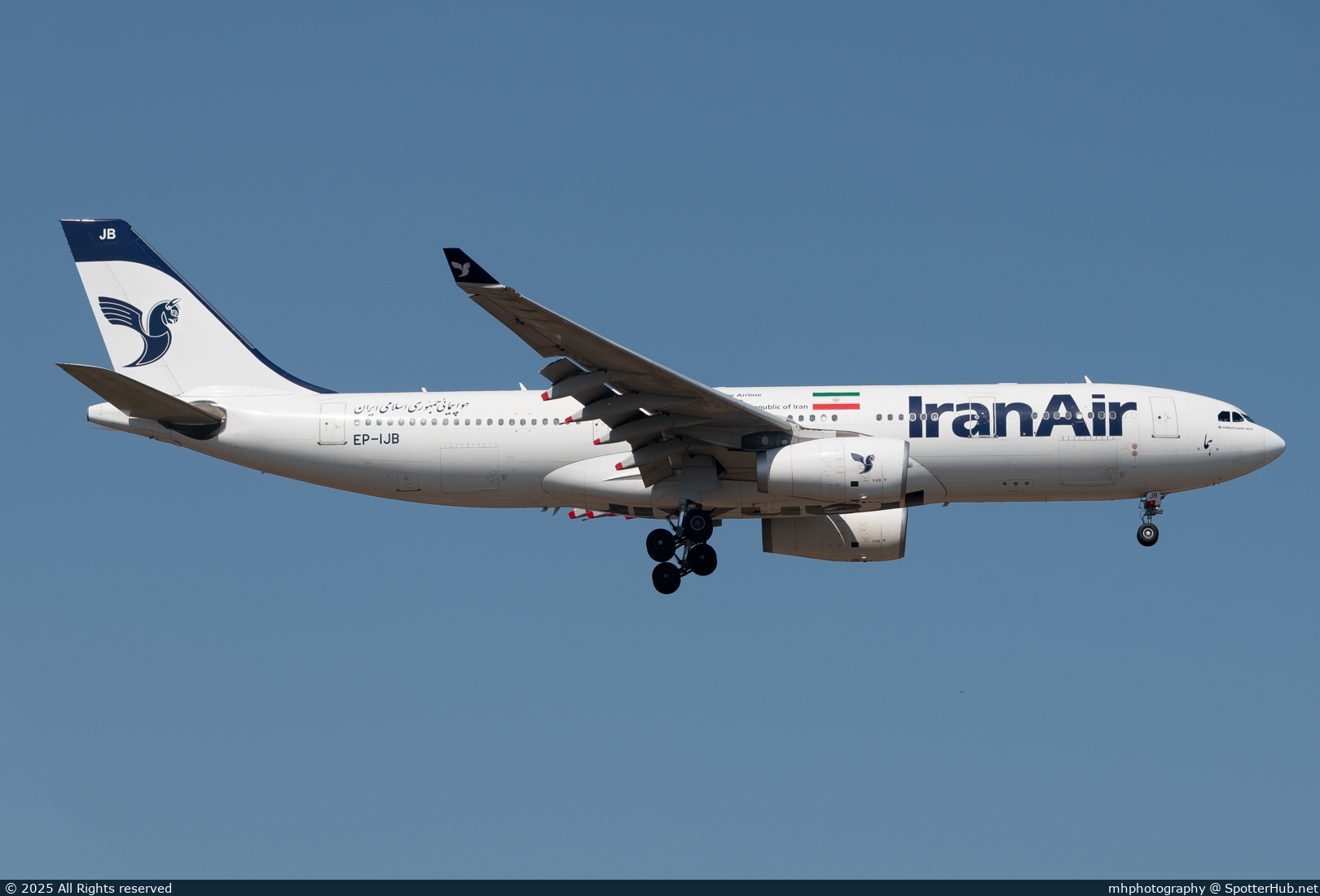 Photo of EP-IJB - Airbus A330-243 operated by Iran Air