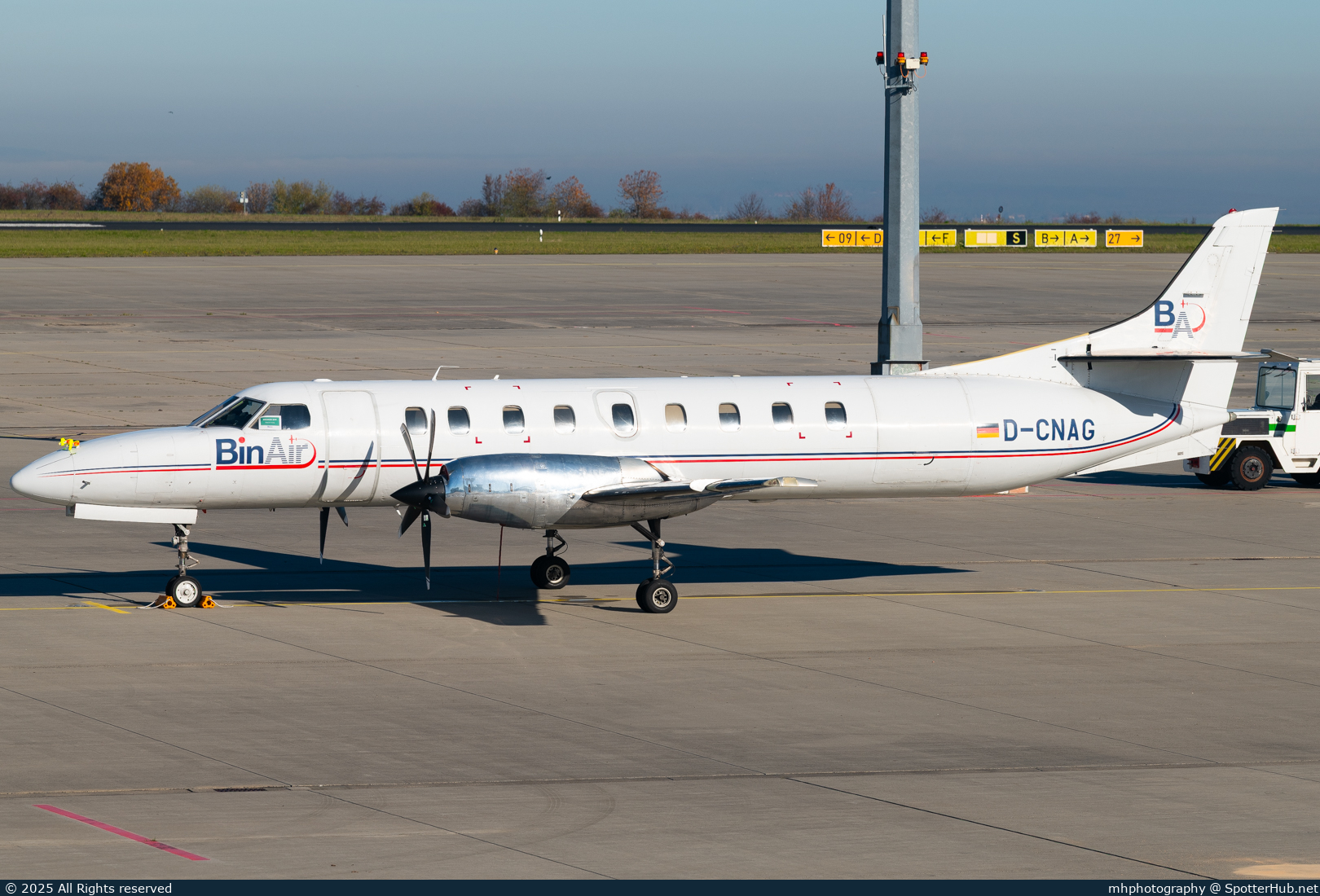 Photo of D-CNAG - Fairchild Swearingen Metro 23 operated by BinAir Aero Service