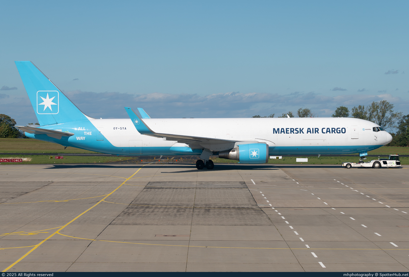 Photo of OY-SYA - Boeing 767-3P6(ER)(BDSF) operated by Maersk Air Cargo