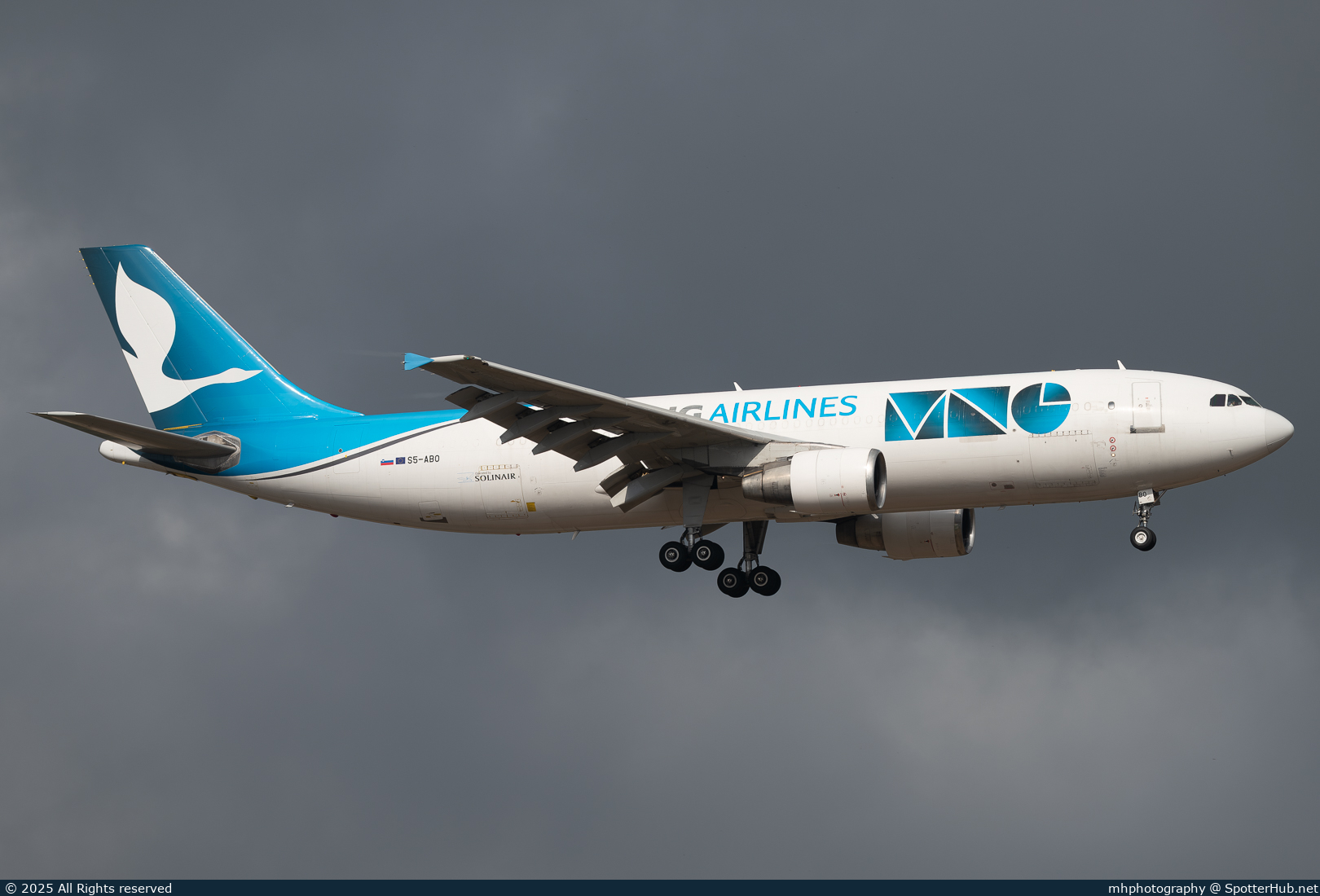 Photo of S5-ABO - Airbus A300B4-622R(F) operated by MNG Airlines (opb Solinair)