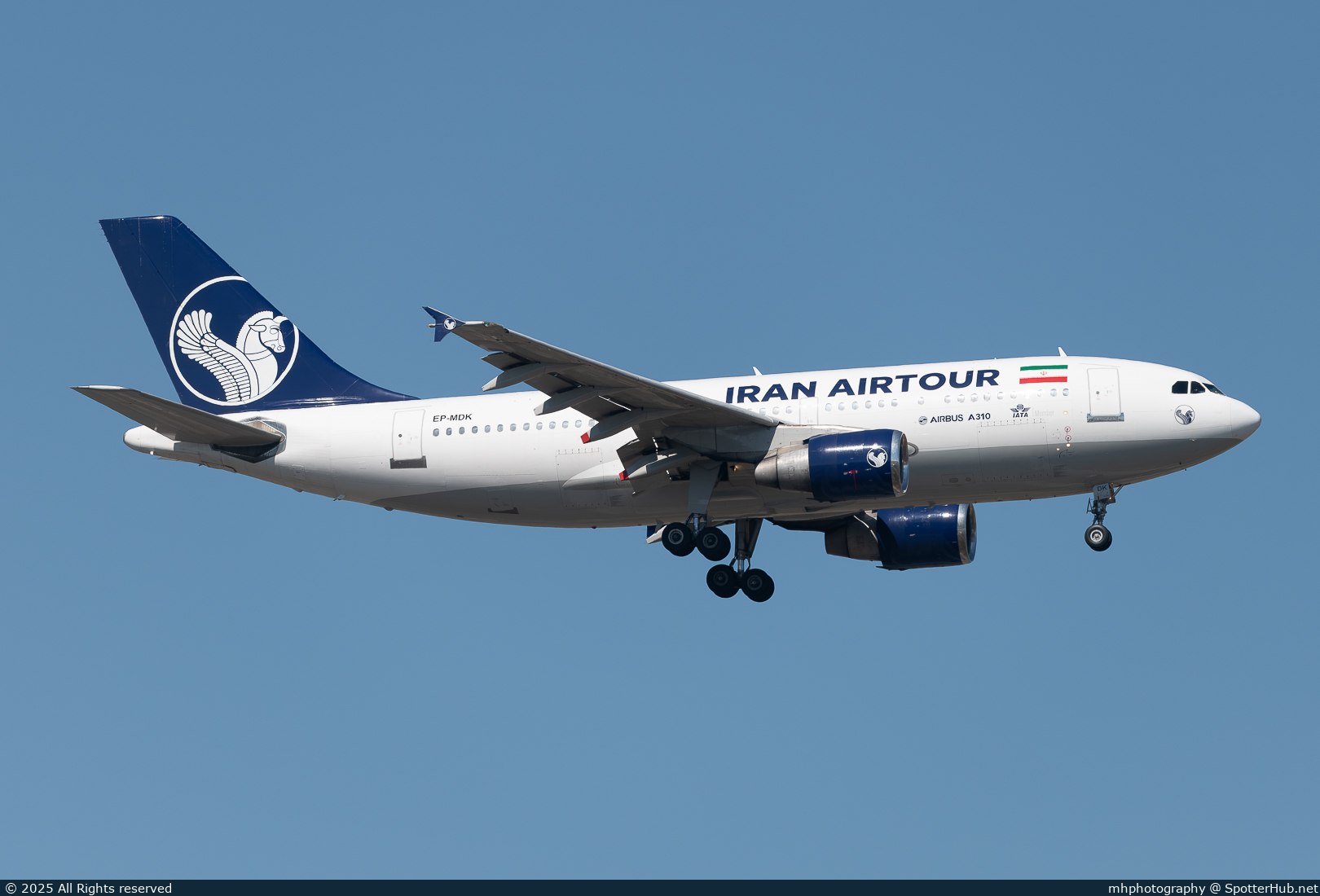 Photo of EP-MDK - Airbus A310-325 operated by Iran Airtour