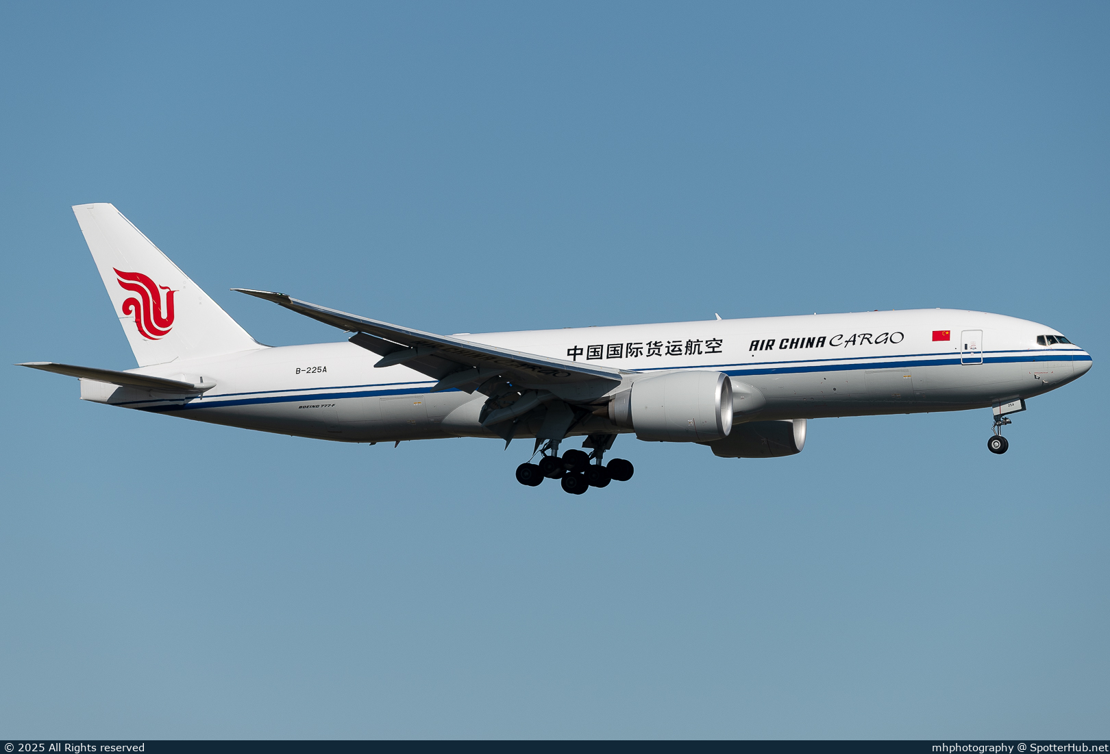 Photo of B-225A - Boeing 777-F operated by Air China Cargo