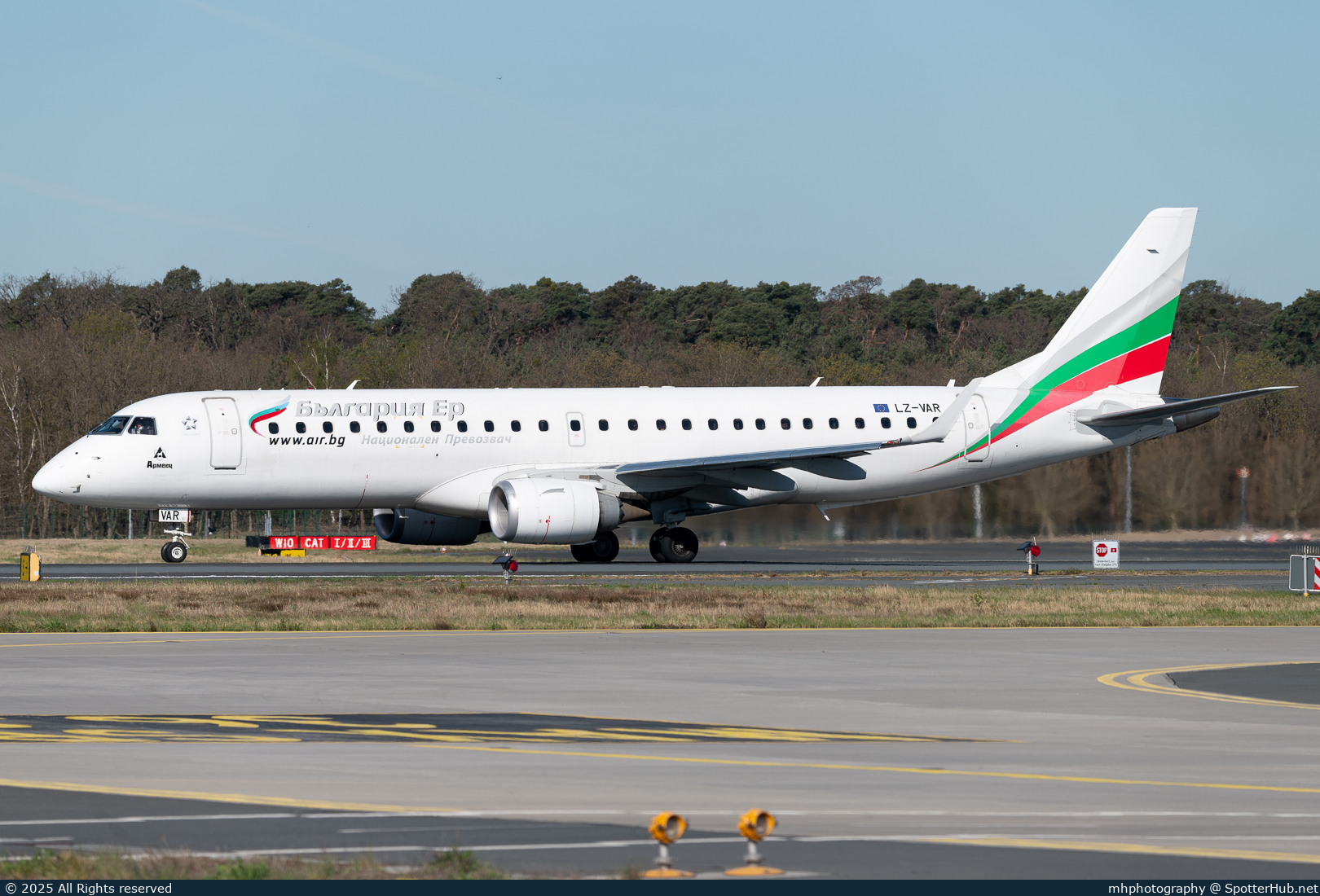 Photo of LZ-VAR - Embraer ERJ-190AR operated by Bulgaria Air