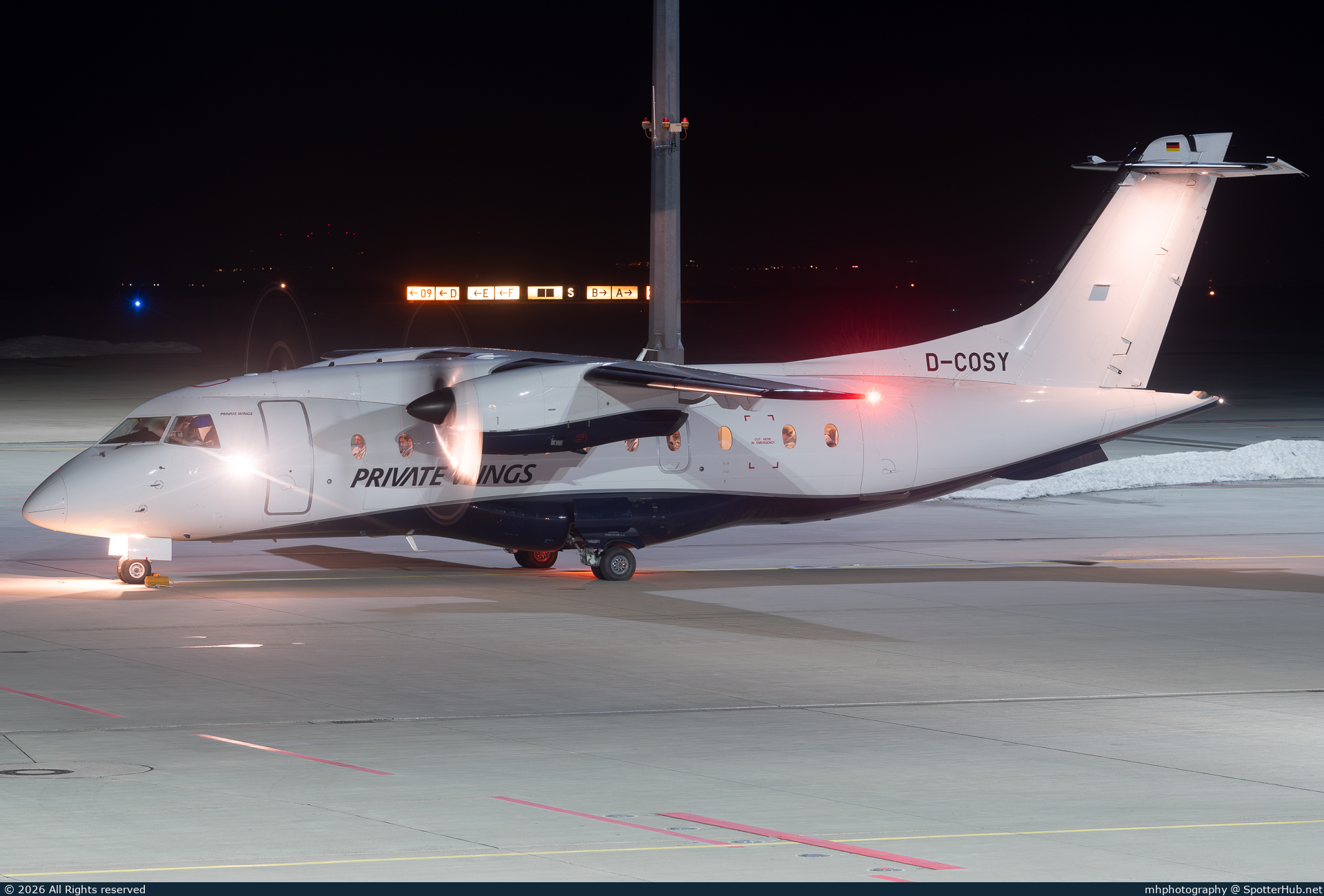 Photo of D-COSY - Dornier 328-110 operated by Private Wings