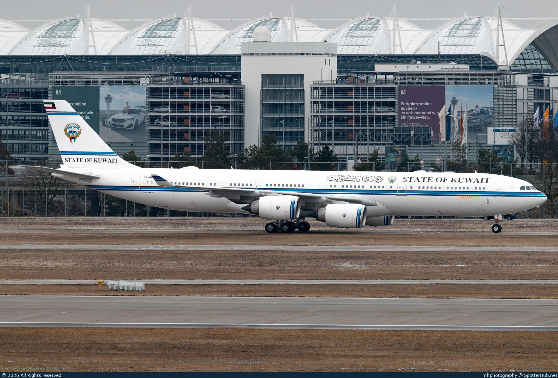 Photo of 9K-GBA - Airbus A340-541 operated by Government of Kuwait