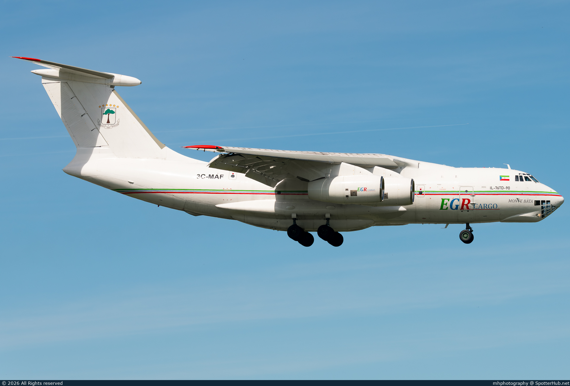 Photo of 3C-MAF - Ilyushin Il-76TD-90 operated by Government of Equatorial Guinea