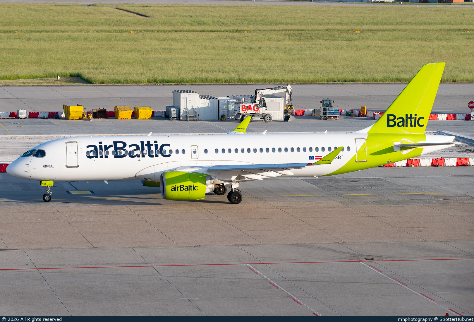 Photo of YL-CSB - Airbus A220-300 operated by airBaltic