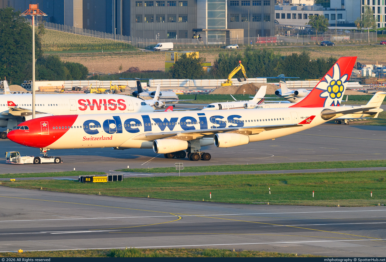 Photo of HB-JME - Airbus A340-313 operated by Edelweiss Air