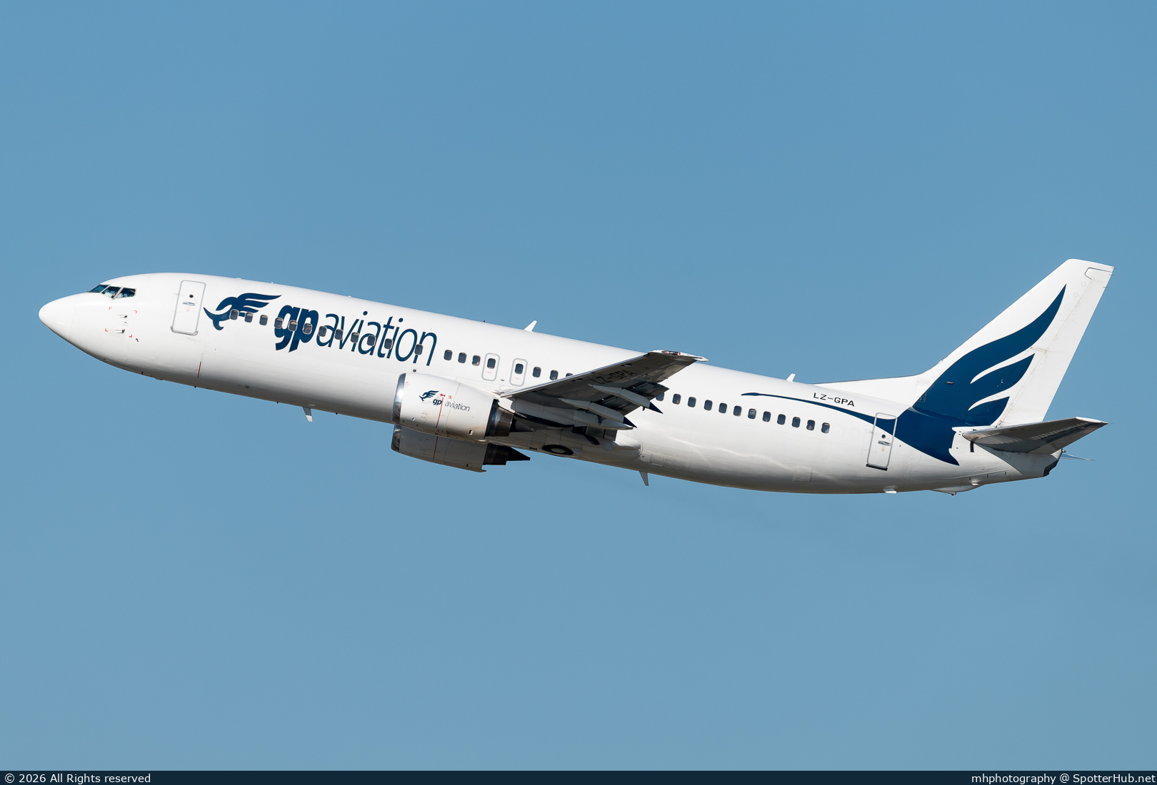 Photo of LZ-GPA - Boeing 737-430 operated by GP Aviation