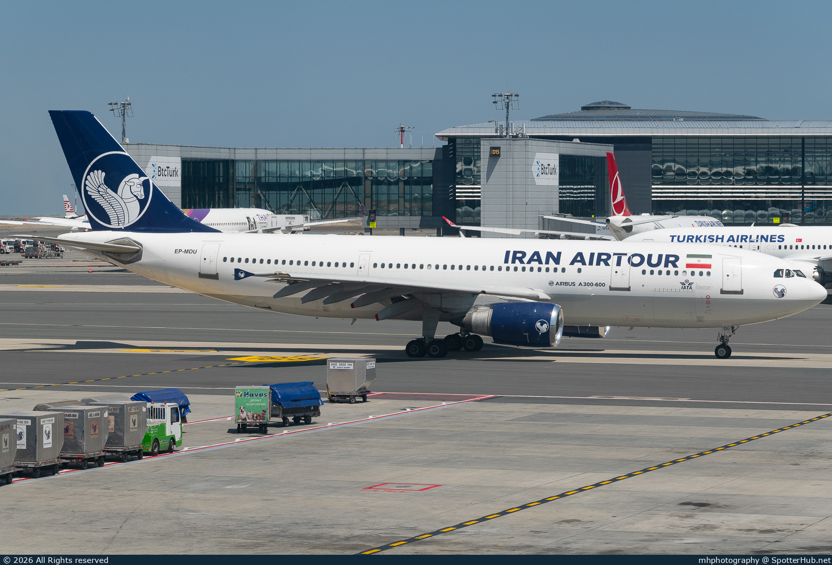 Photo of EP-MDU - Airbus A300B4-605R operated by Iran Airtour