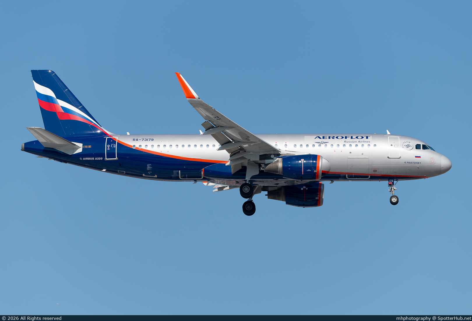 Photo of RA-73179 - Airbus A320-214 operated by Aeroflot