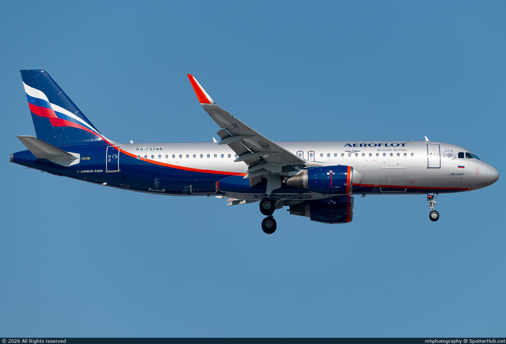 Photo of RA-73746 - Airbus A320-214 operated by Aeroflot