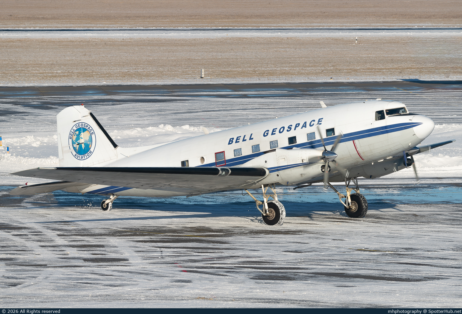 Photo of C-FTGX - Basler BT-67 [Douglas DC-3] operated by Bell Geospace