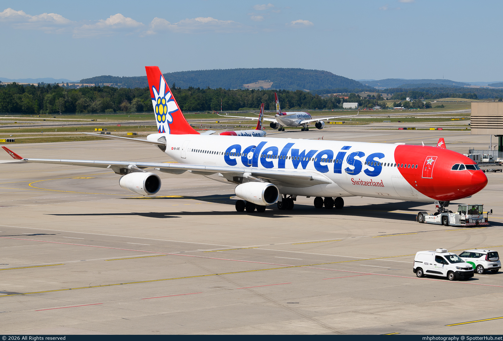 Photo of HB-JME - Airbus A340-313 operated by Edelweiss Air